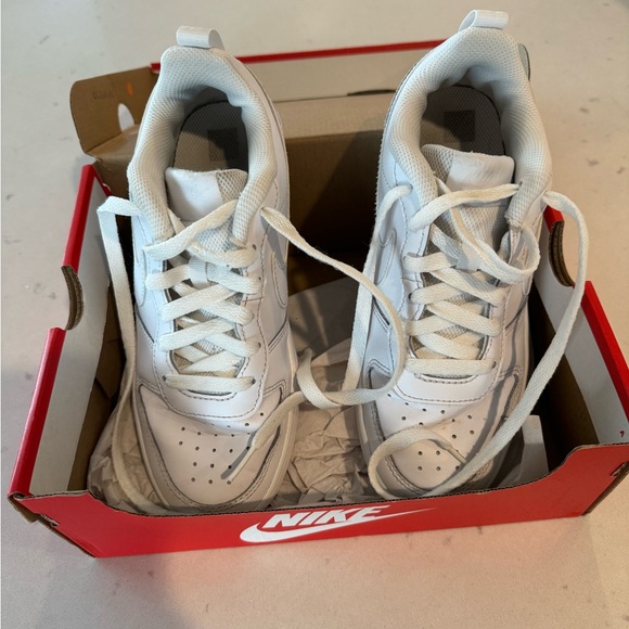 NIKE COURT BOROUGH LOW 2 WHITE - Picture 2 of 8